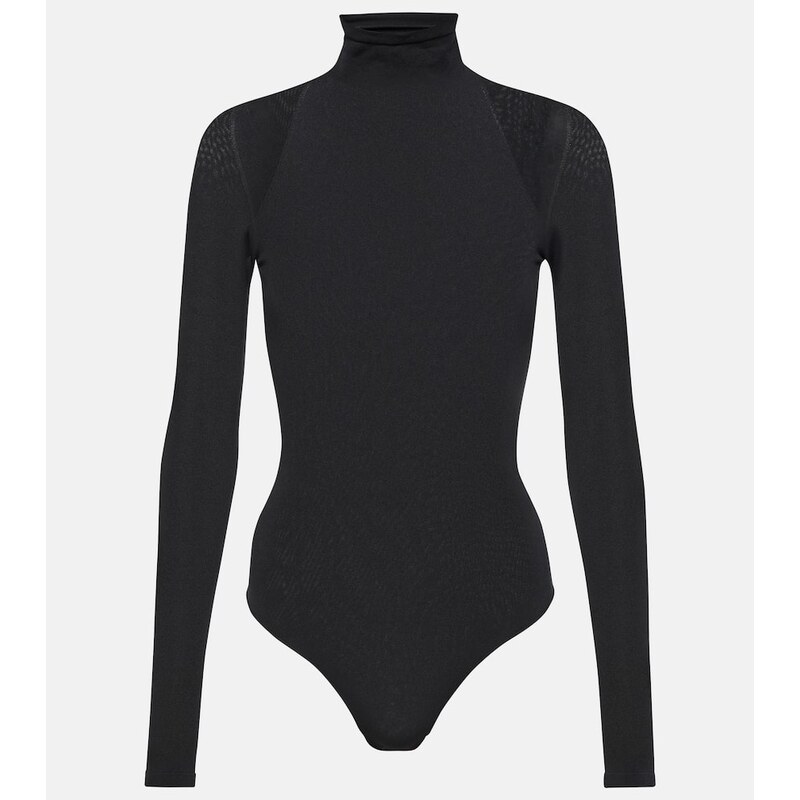 Alaïa Turtleneck jersey bodysuit