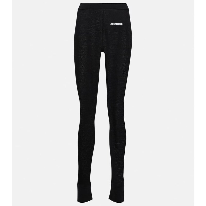 Jil Sander Logo leggings