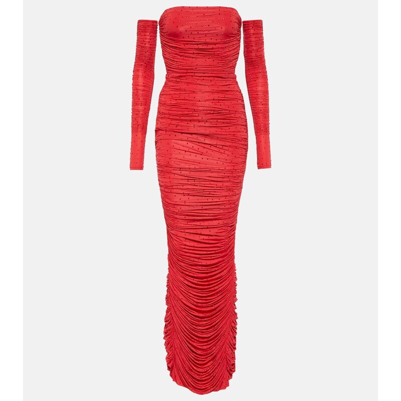 Alex Perry Hyland embellished jersey gown
