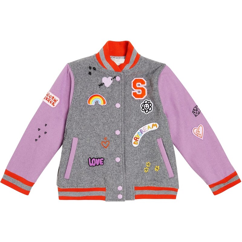 Stella McCartney Kids Wool-blend jacket