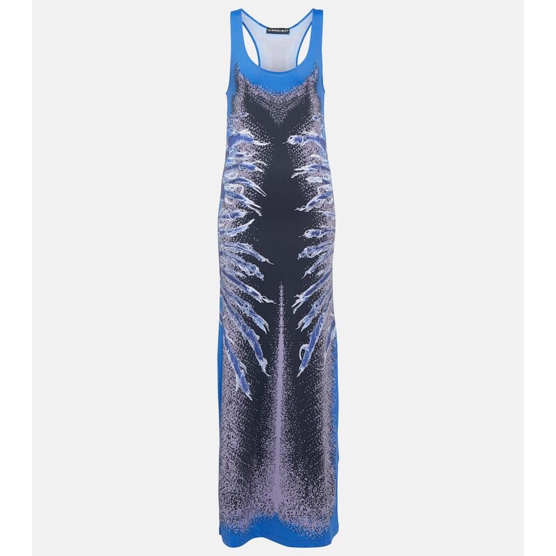 Y/Project Printed maxi dress