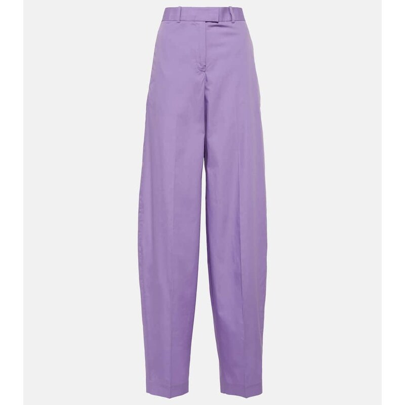 The Attico Jagger high-rise wide-leg pants