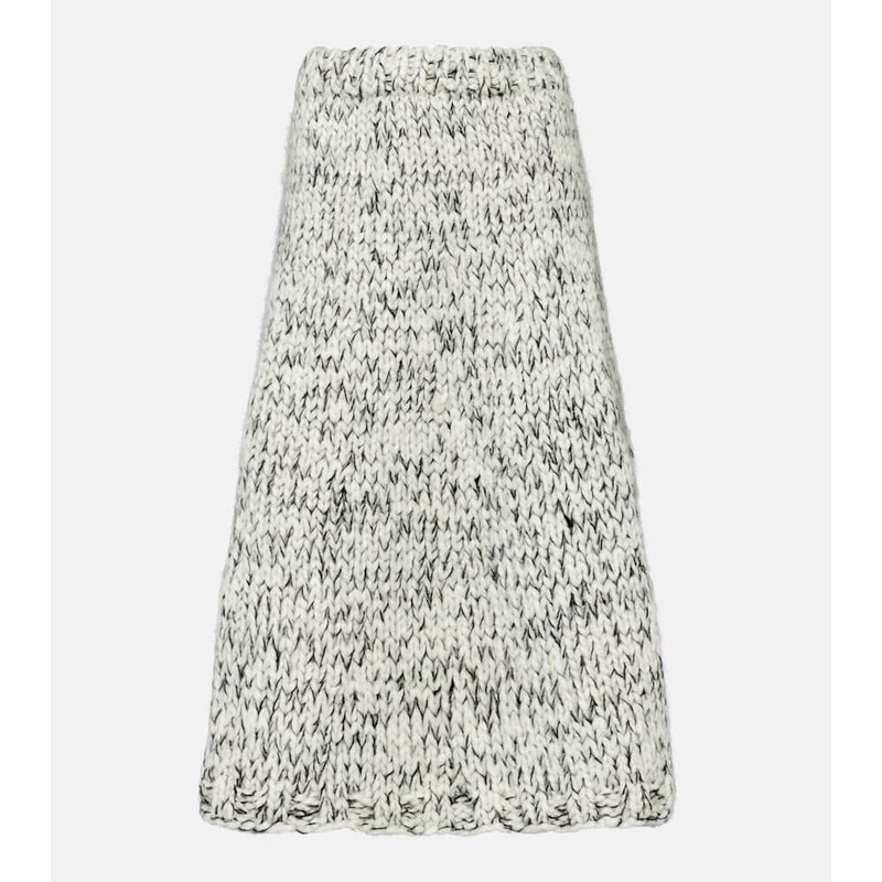 Joseph Wool-blend midi skirt