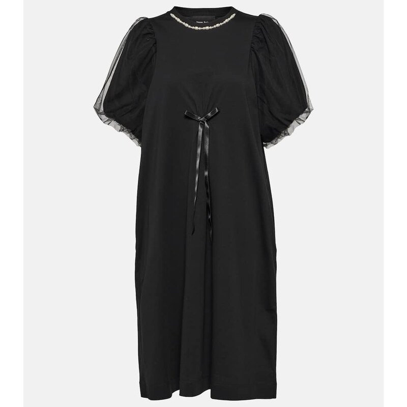 Simone Rocha Embellished midi dress