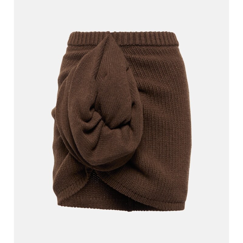 Magda Butrym Cashmere miniskirt
