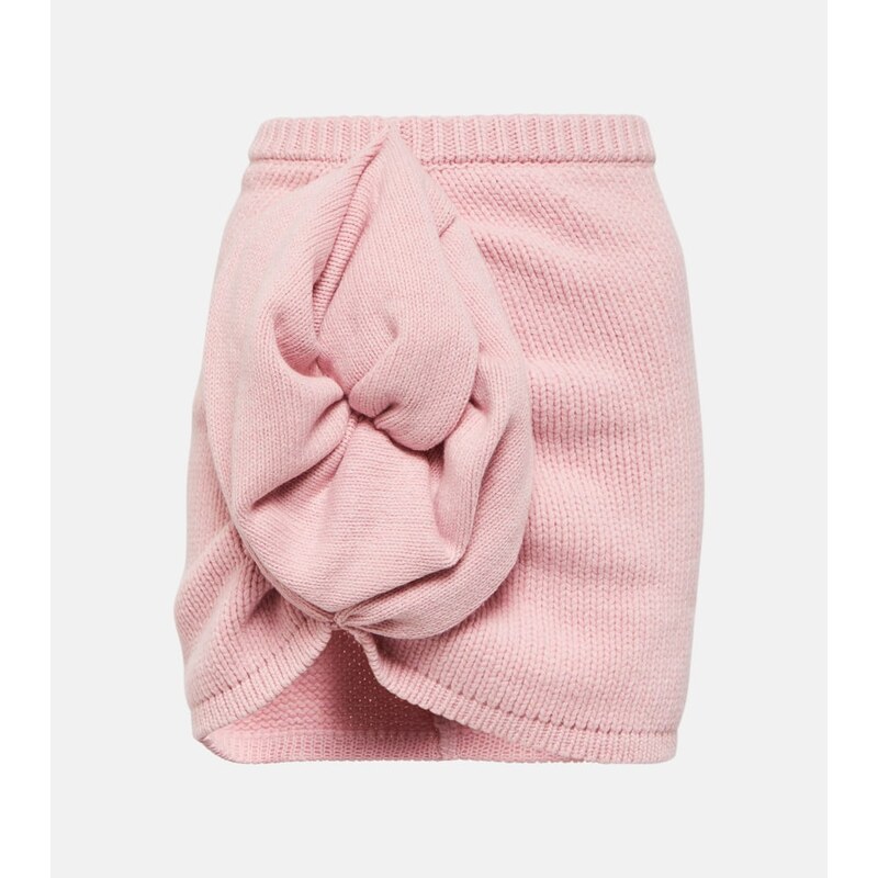 Magda Butrym Cashmere miniskirt