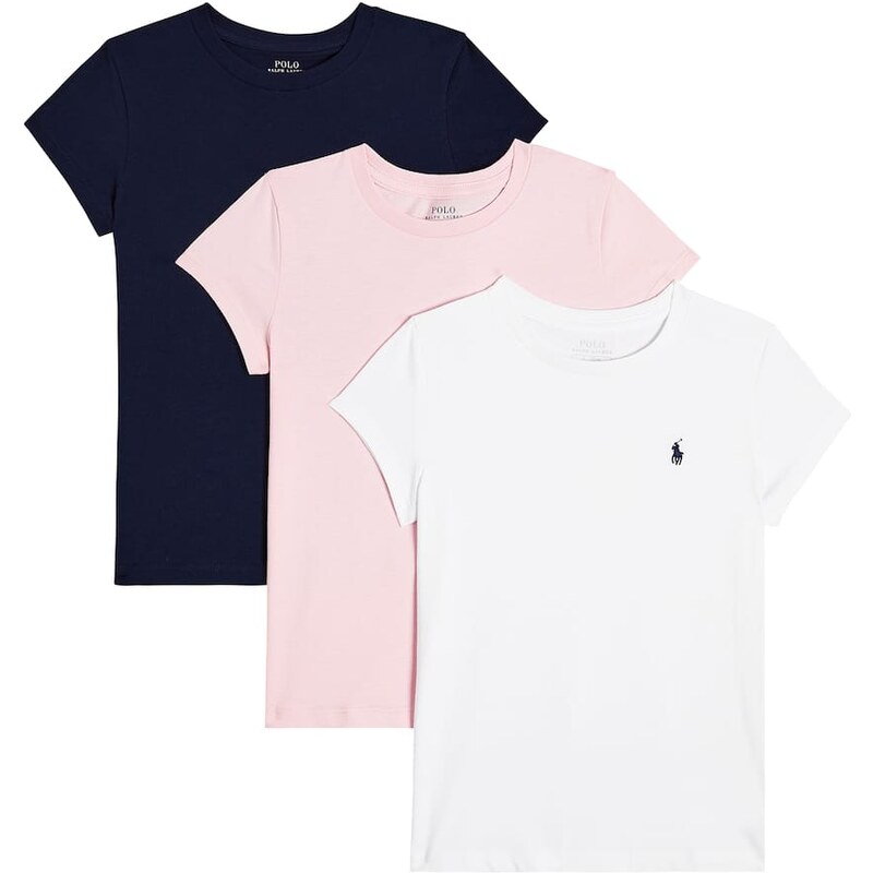 Polo Ralph Lauren Kids Set of 3 cotton jersey T-shirts