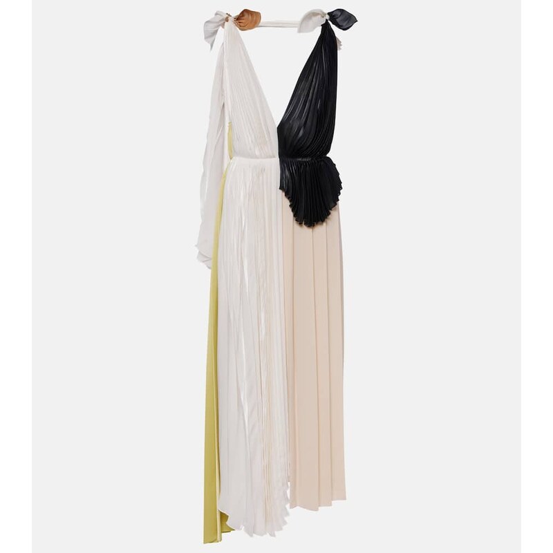 Victoria Beckham Pleated maxi dress