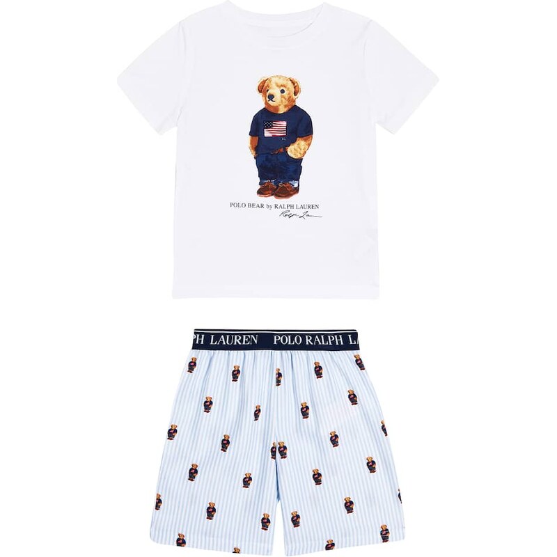 Polo Ralph Lauren Kids Polo Bear pajamas