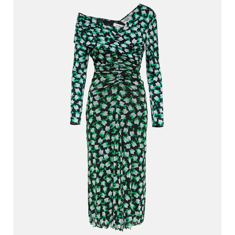Diane von Furstenberg Fabian polka-dot midi dress