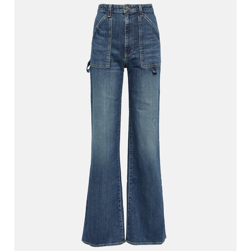 Nili Lotan Quentin wide-leg jeans
