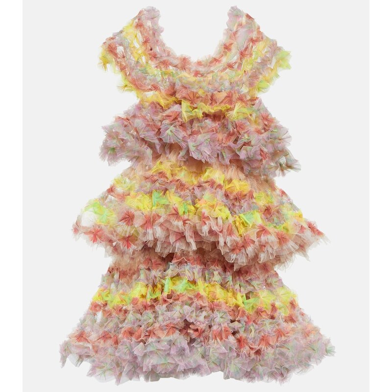 Susan Fang Tiered midi dress