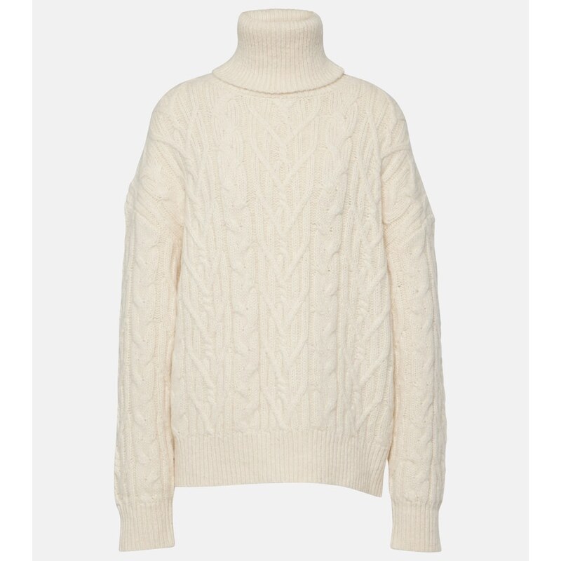 Nili Lotan Annie alpaca-blend turtleneck sweater