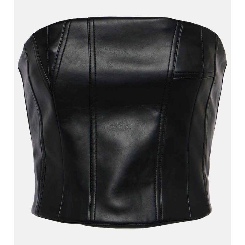 Amiri Zip-up bustier top