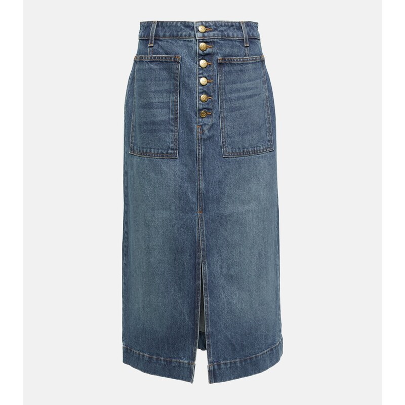 Ulla Johnson Bea denim skirt
