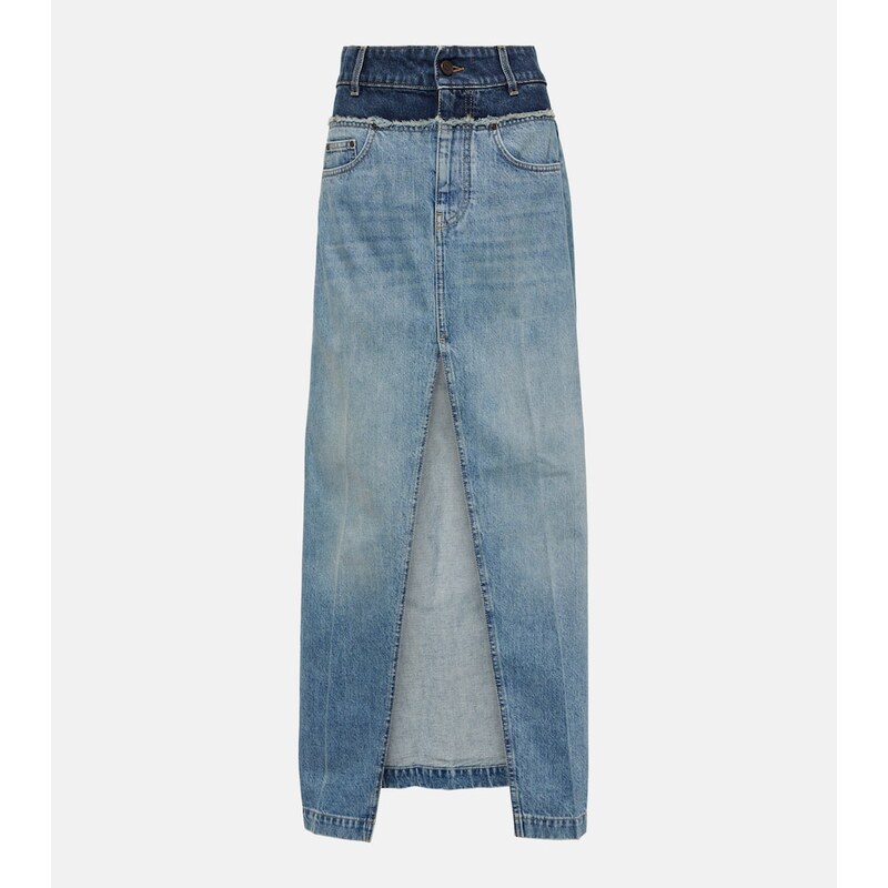 Stella McCartney Denim maxi skirt