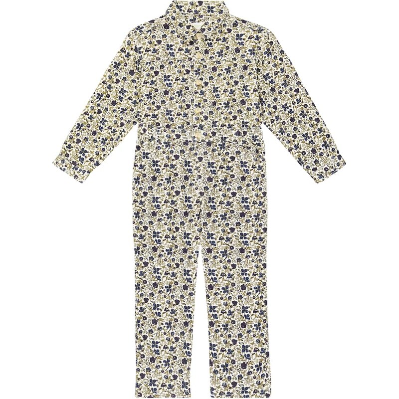 Bonpoint Bertie floral corduroy jumpsuit