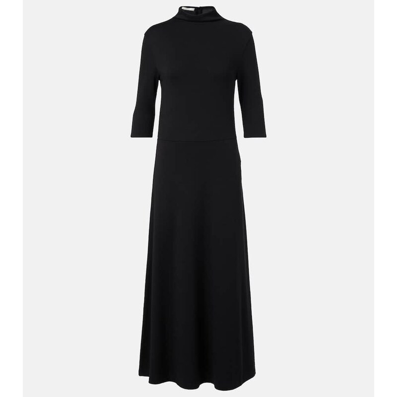Vince Knitted jersey midi dress