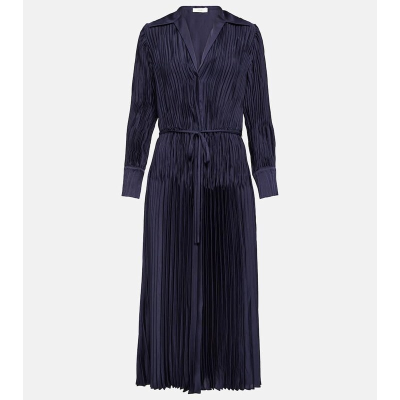 Vince Pleated midi dress