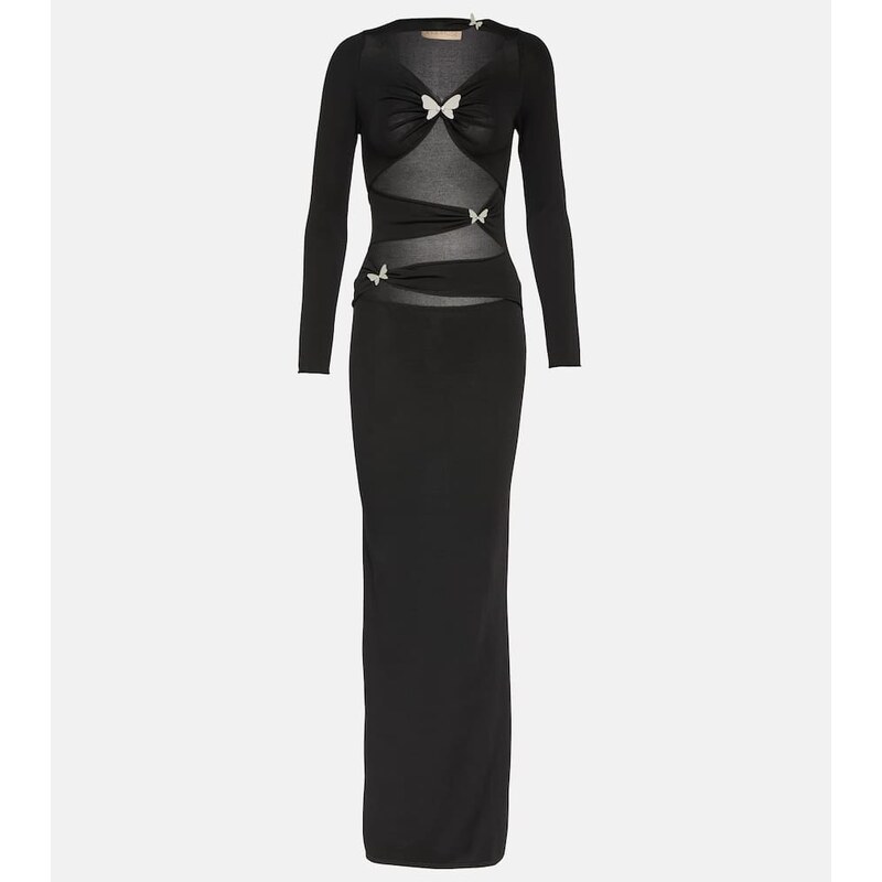 Aya Muse Atalo cutout jersey midi dress