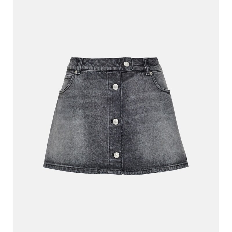 Courrèges Denim miniskirt