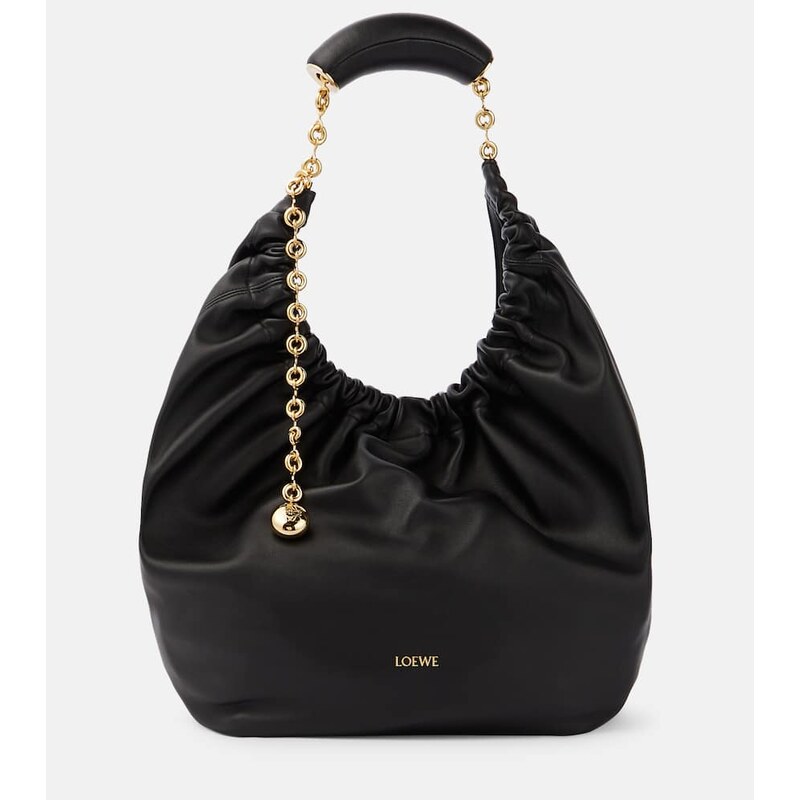 Loewe Squeeze Medium kabelka z černé kůže