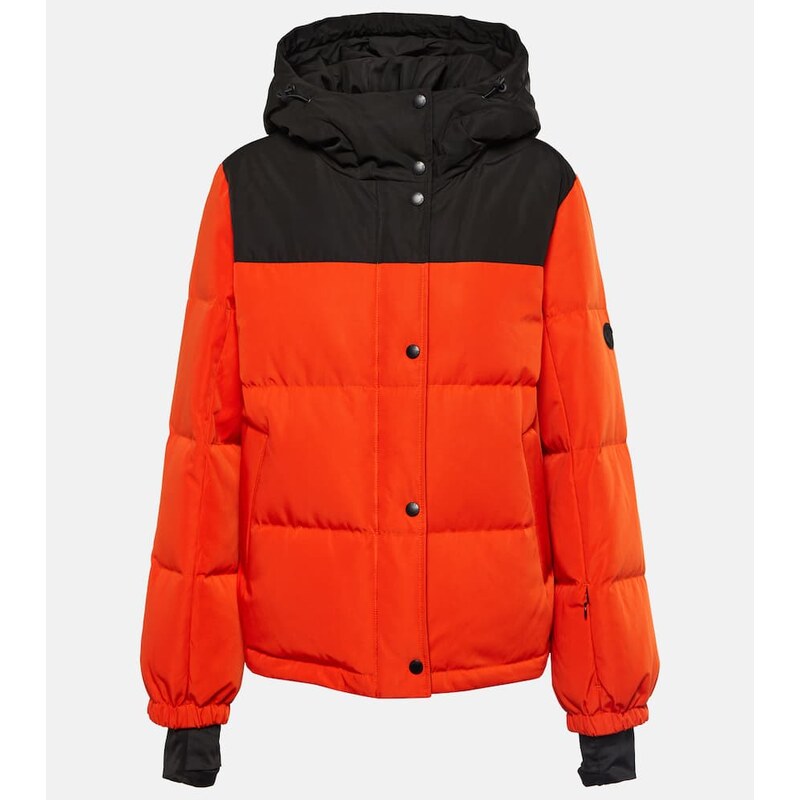 Yves Salomon Hooded ski down jacket