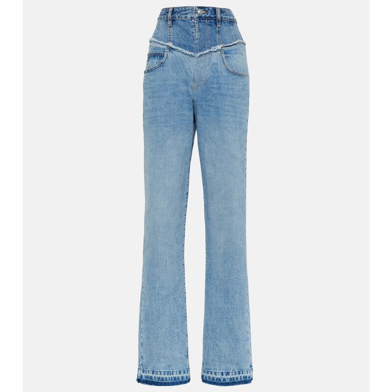 Isabel Marant Noemie high-waisted denim jeans