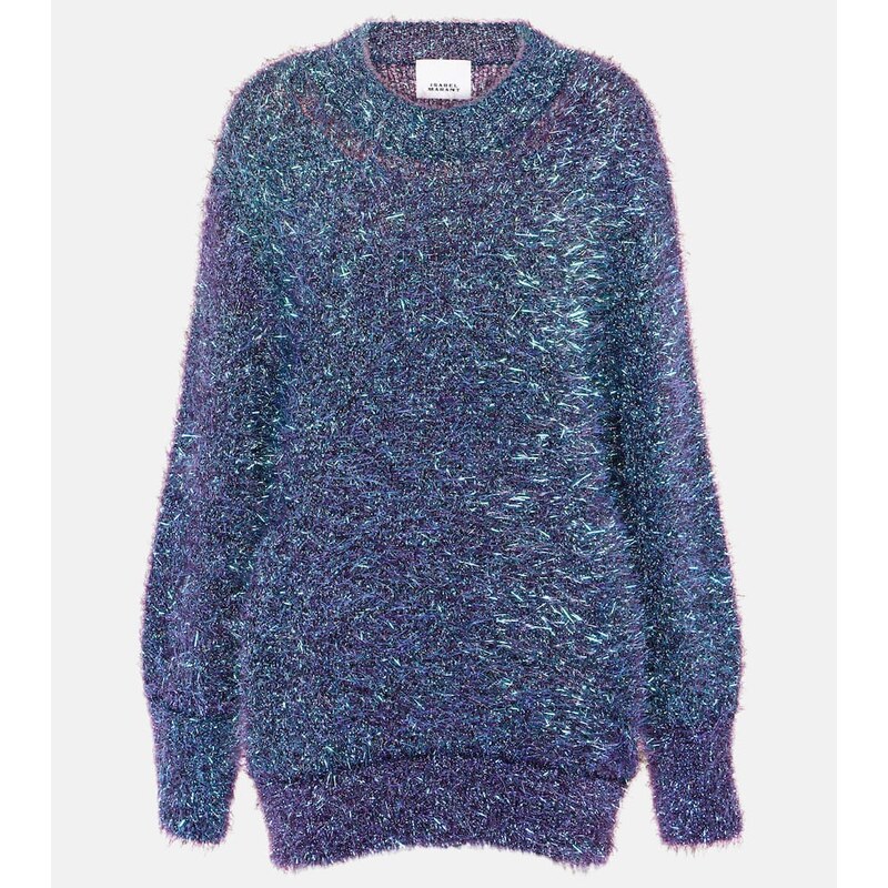 Isabel Marant Wayne metallic sweater