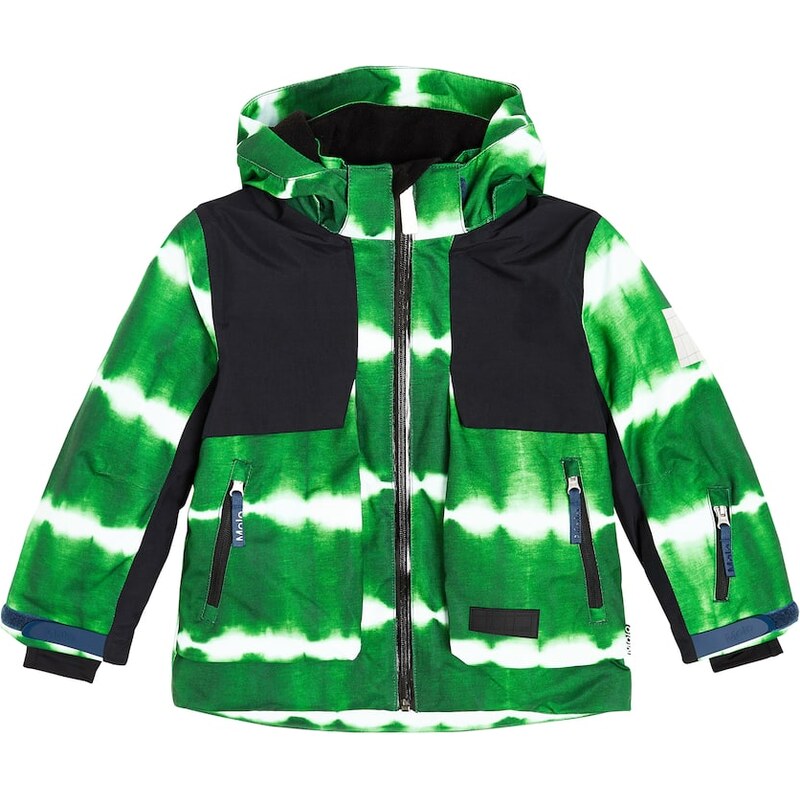 Molo Alpine tie-dye ski jacket