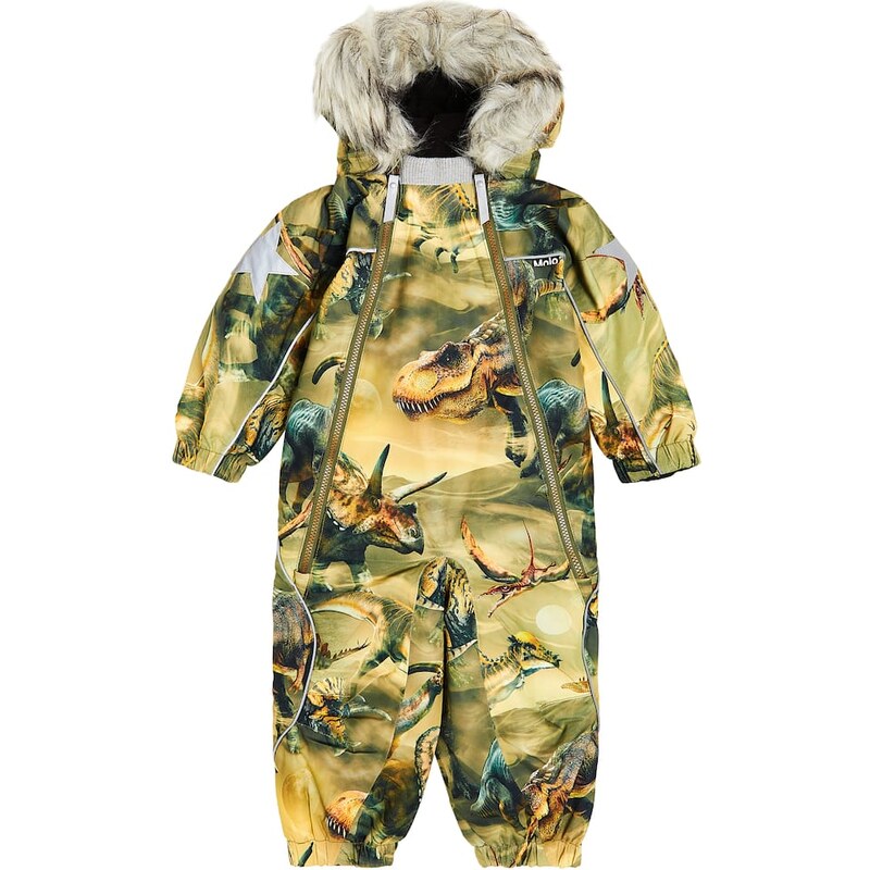 Molo Baby Pyxis printed snowsuit
