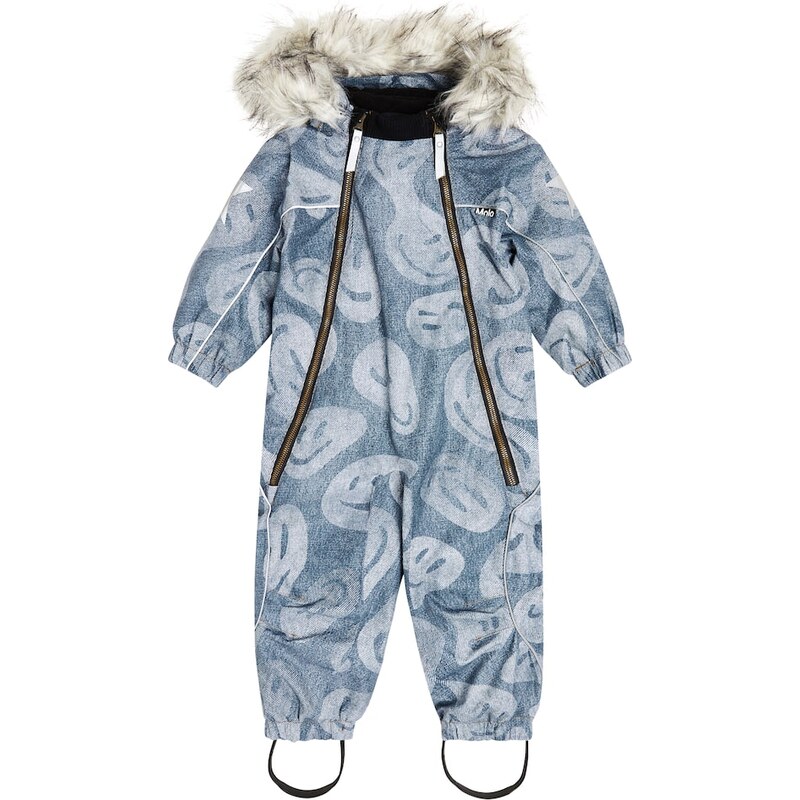 Molo Baby Pyxis printed snowsuit