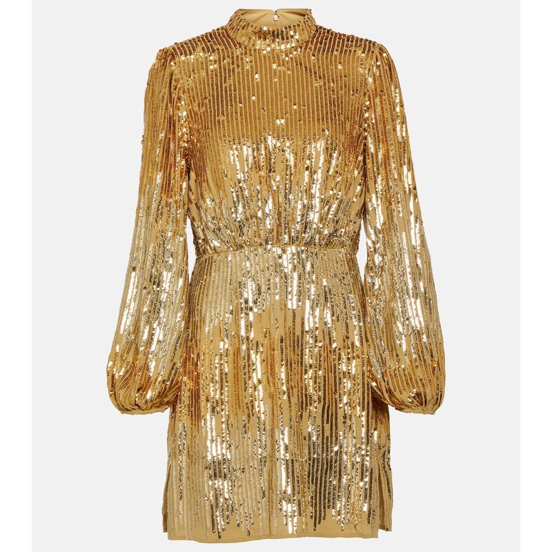 Rixo Samantha sequined minidress