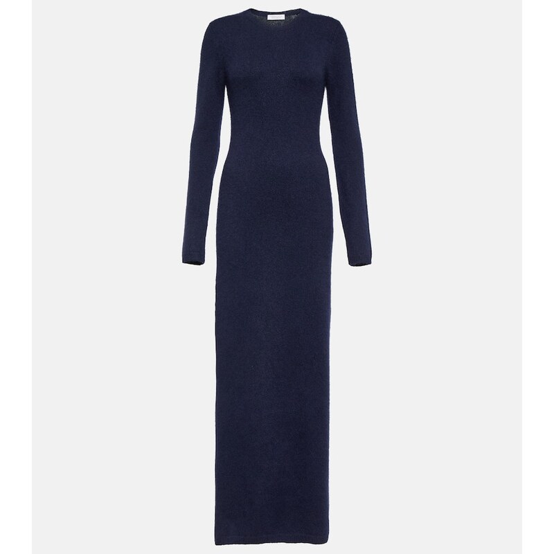 Gabriela Hearst Brogan cashmere and silk maxi dress