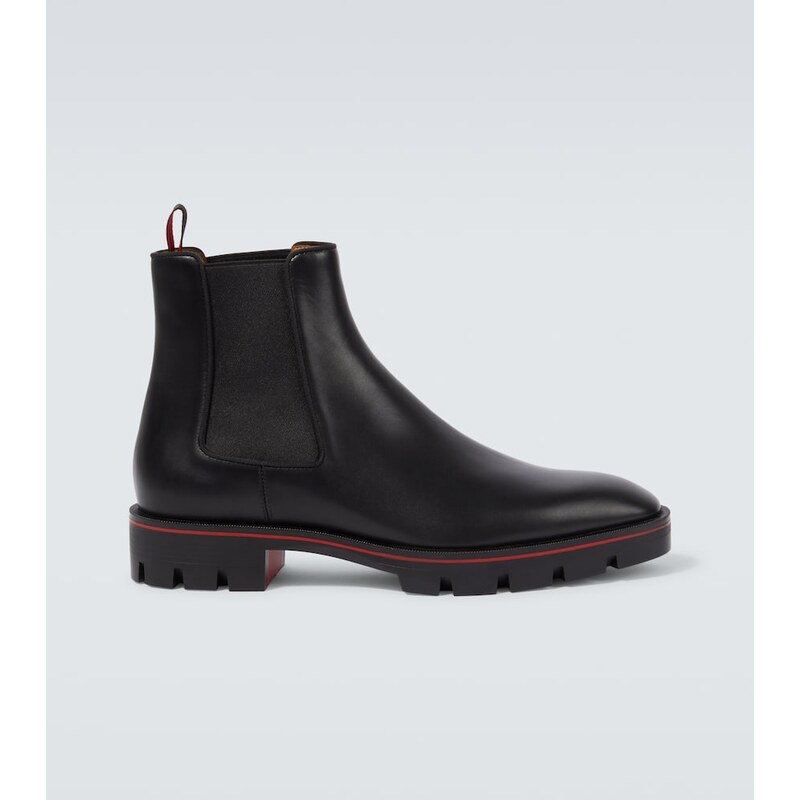 Christian Louboutin Alpinosol leather Chelsea boots