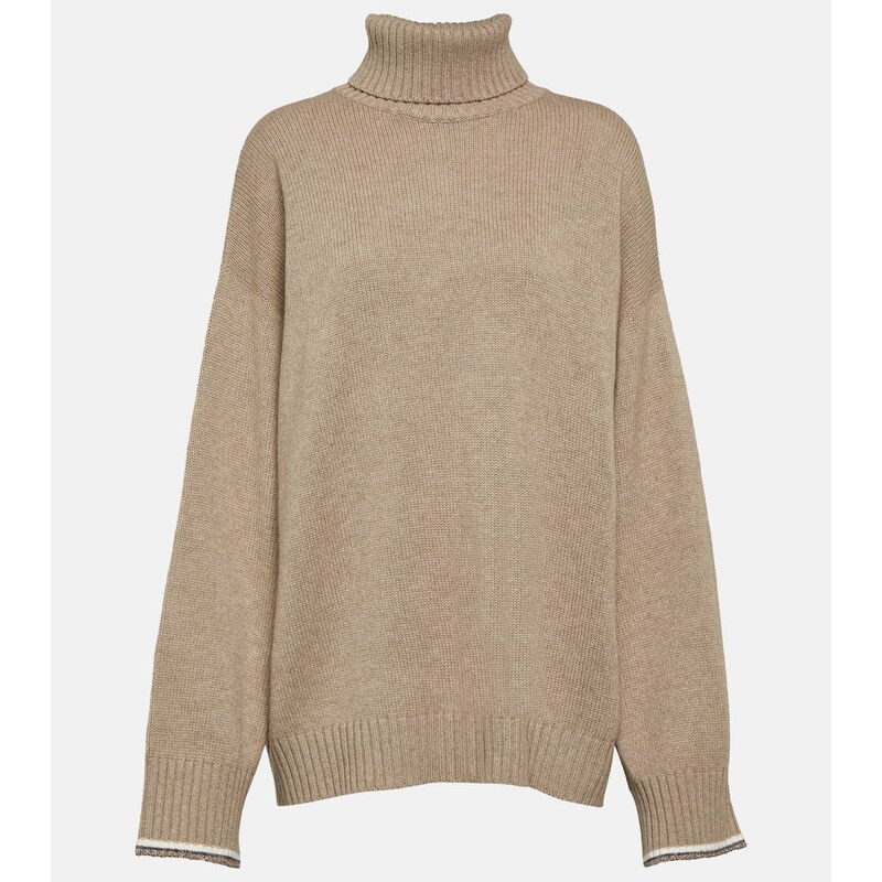 Brunello Cucinelli Wool, cashmere and silk sweater