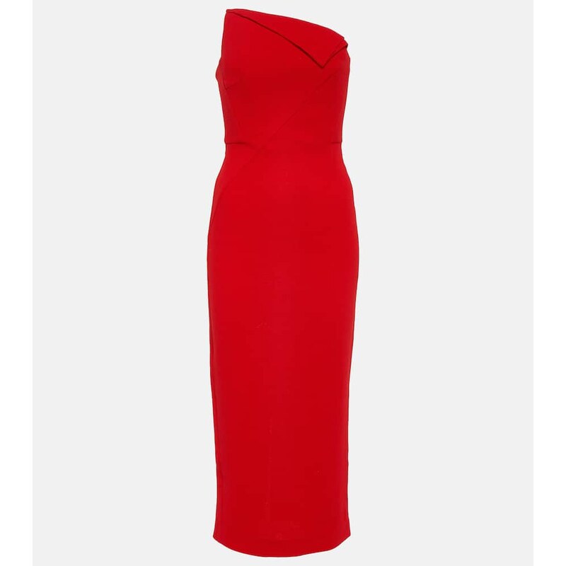 Roland Mouret Origami wool midi dress