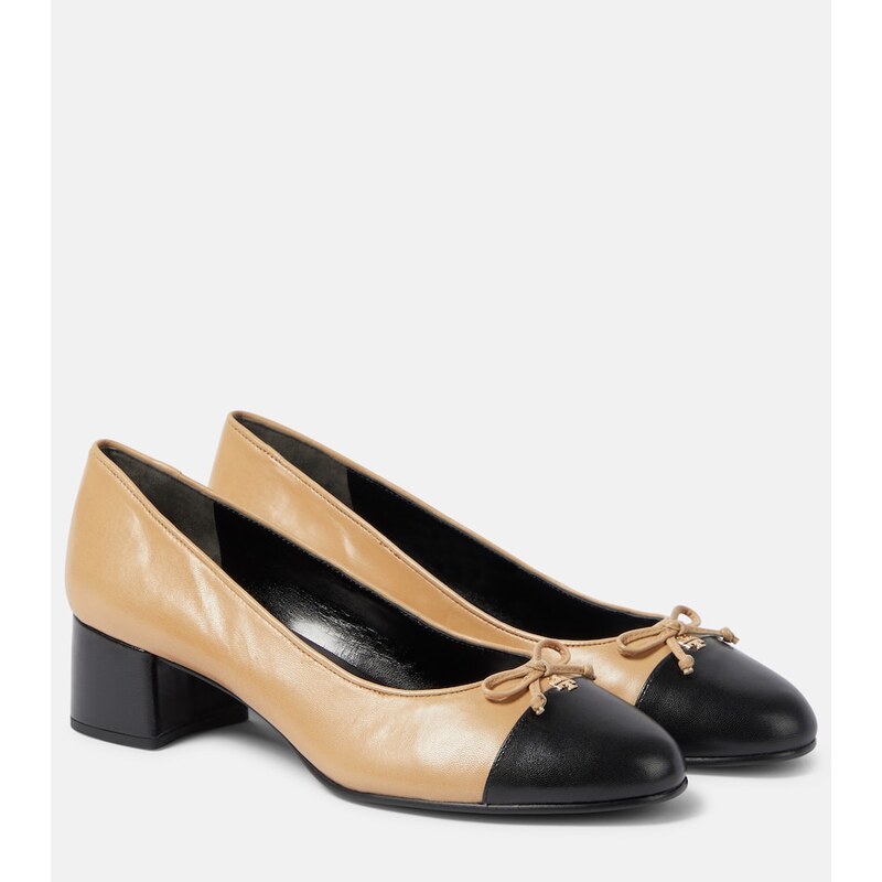 Tory Burch Bow-detail leather pumps