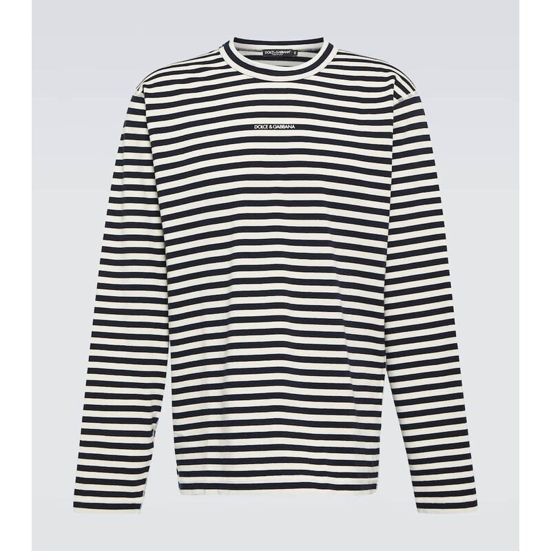 Dolce&Gabbana Striped cotton jersey T-shirt