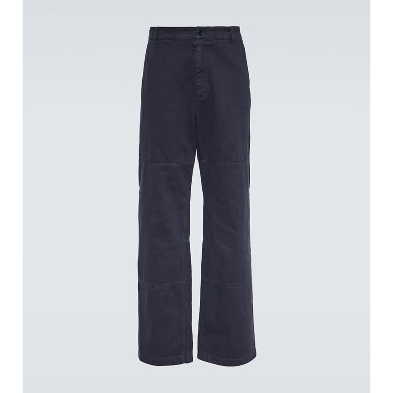 Dolce&Gabbana Mid-rise straight cotton pants