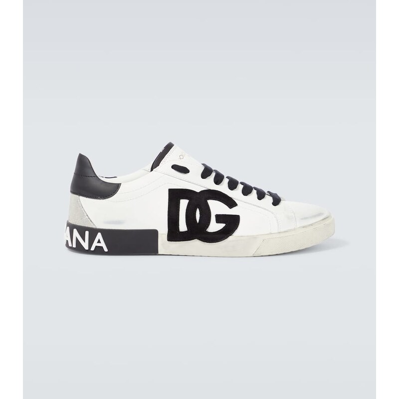 Dolce&Gabbana DG leather sneakers