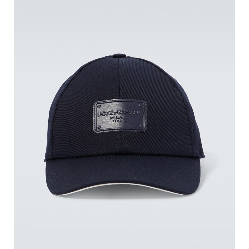 Dolce&Gabbana Logo cotton baseball cap