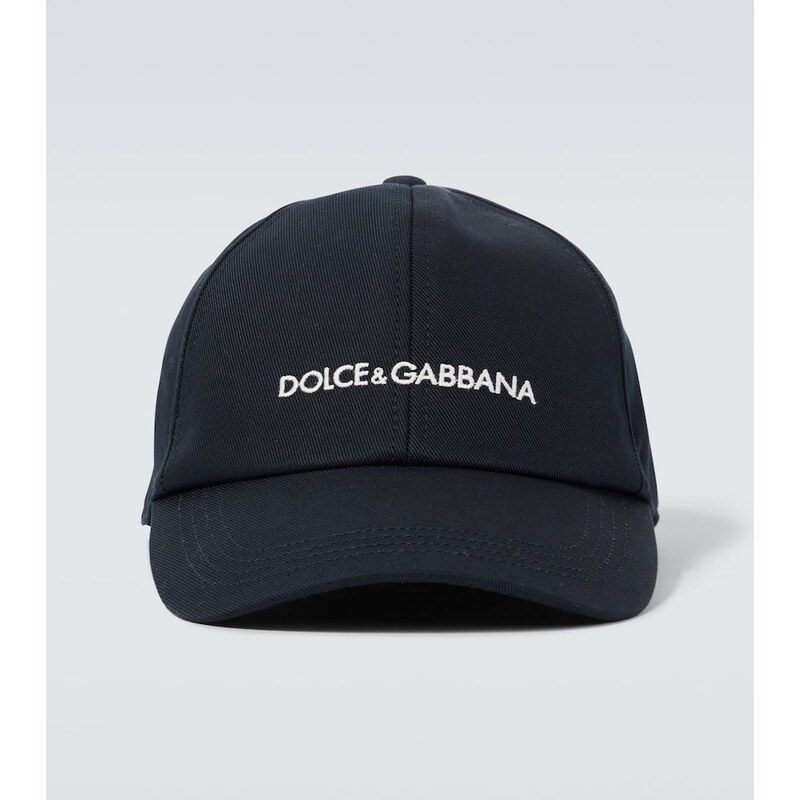 Dolce&Gabbana Logo cotton baseball cap