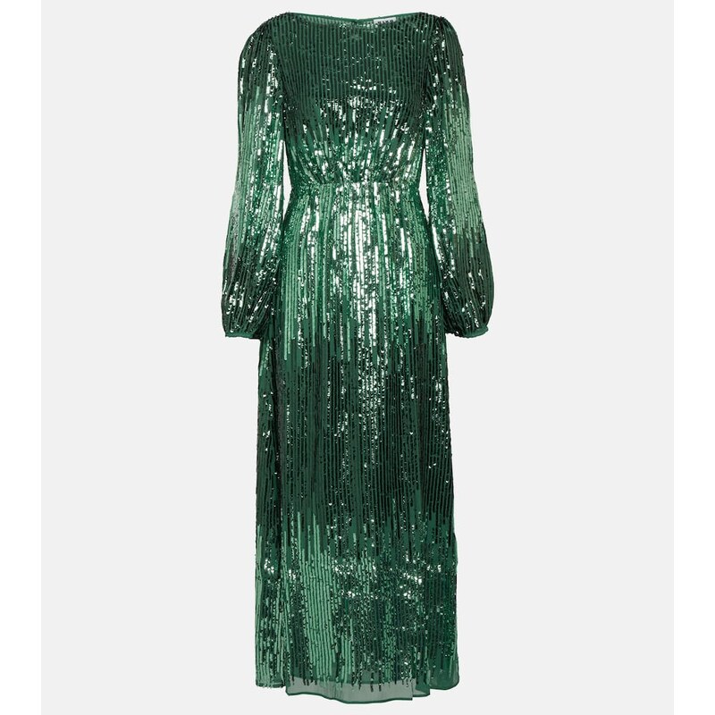 Rixo Coco sequined maxi dress