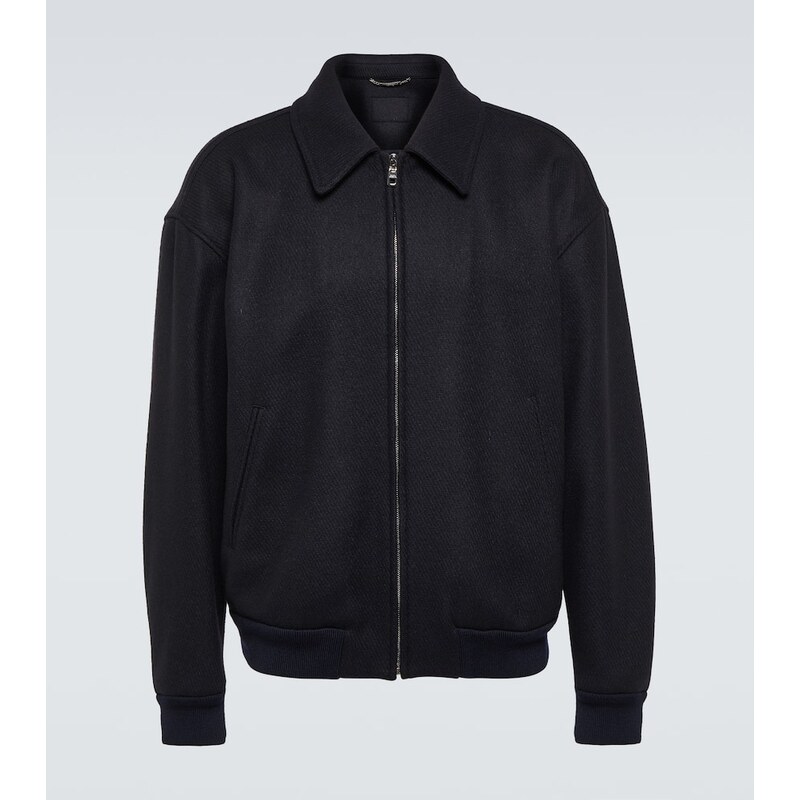 Pánský bomber od Dolce&Gabbana v tmavě modré barvě