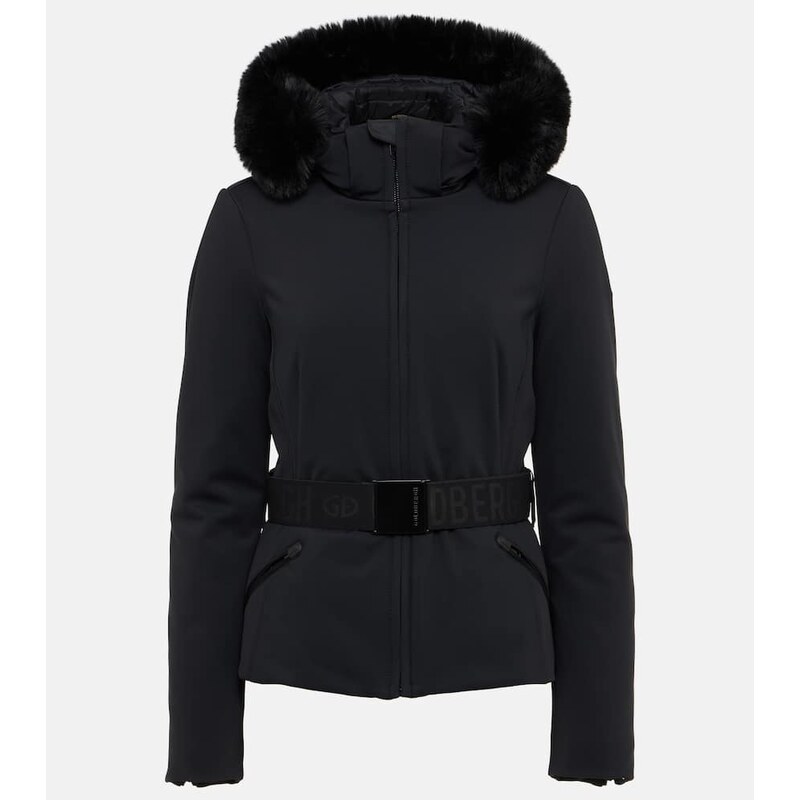Goldbergh Hida faux fur-trimmed ski jacket