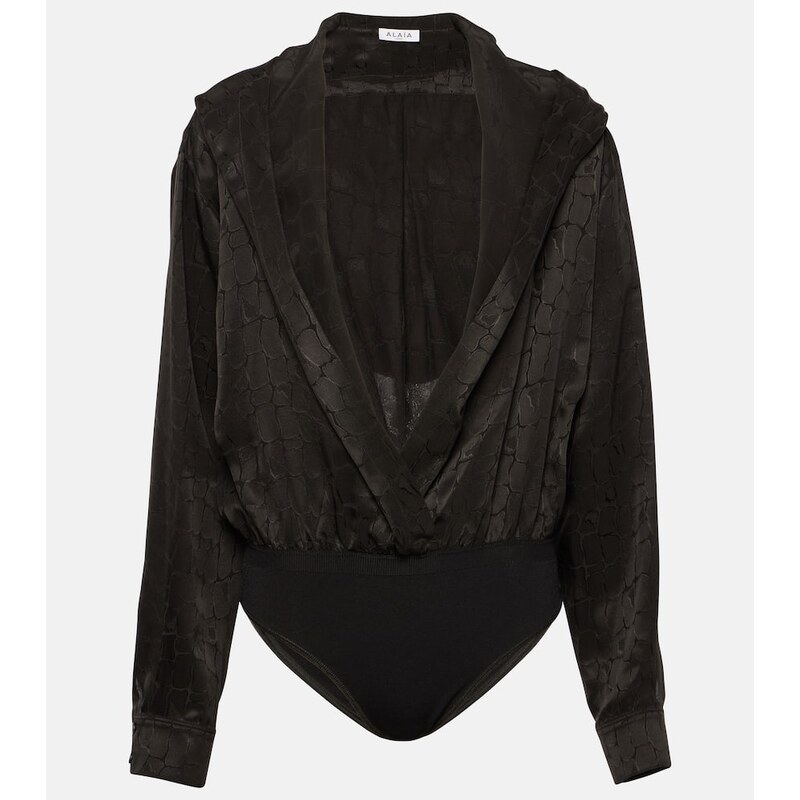 Alaïa Hooded bodysuit
