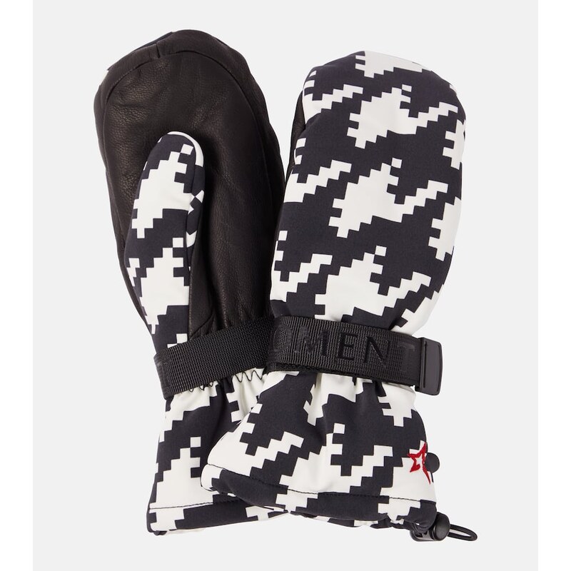 Perfect Moment Davos printed mittens
