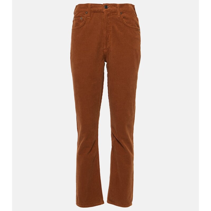 Agolde Riley Long straight corduroy pants