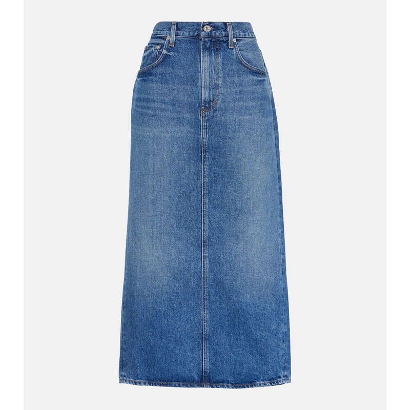 Citizens of Humanity Peri denim maxi skirt